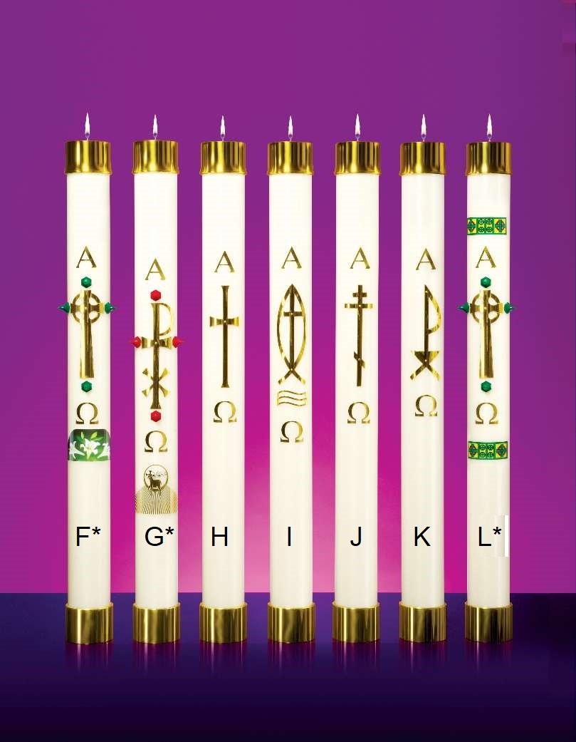 Refillable Paschal Candles Churchwares Direct