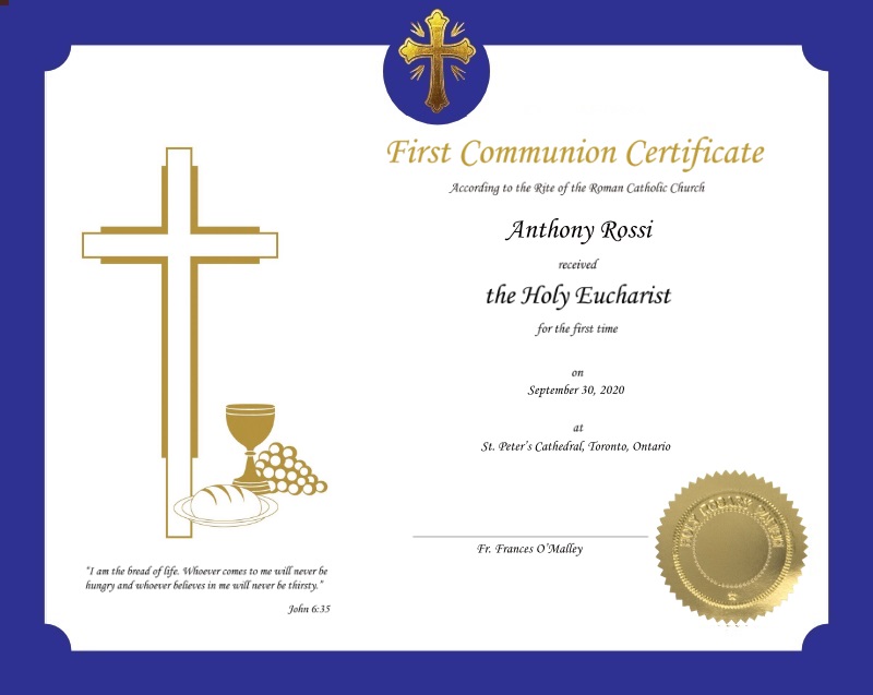 Certificates