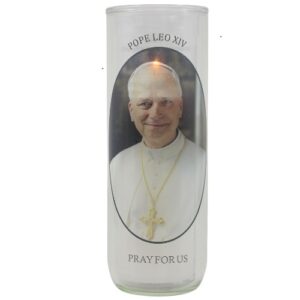 Pope Leo XIV Glass Holders (Case of 12)