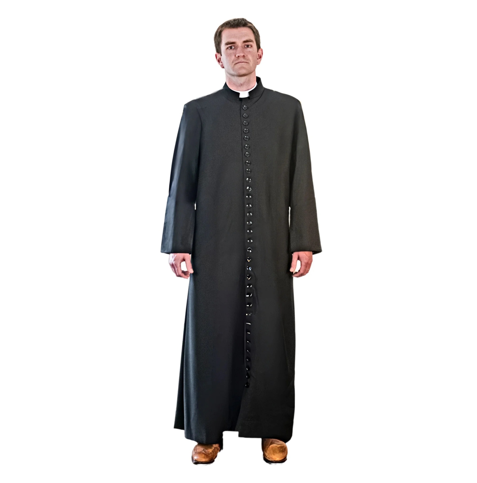 Classic Roman Cassock with Zipper