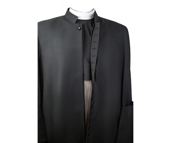 Classic Roman Cassock with Zipper - Image 3